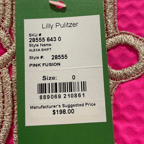 💕Lilly Pulitzer Alexa shift dress - Picture 9 of 9